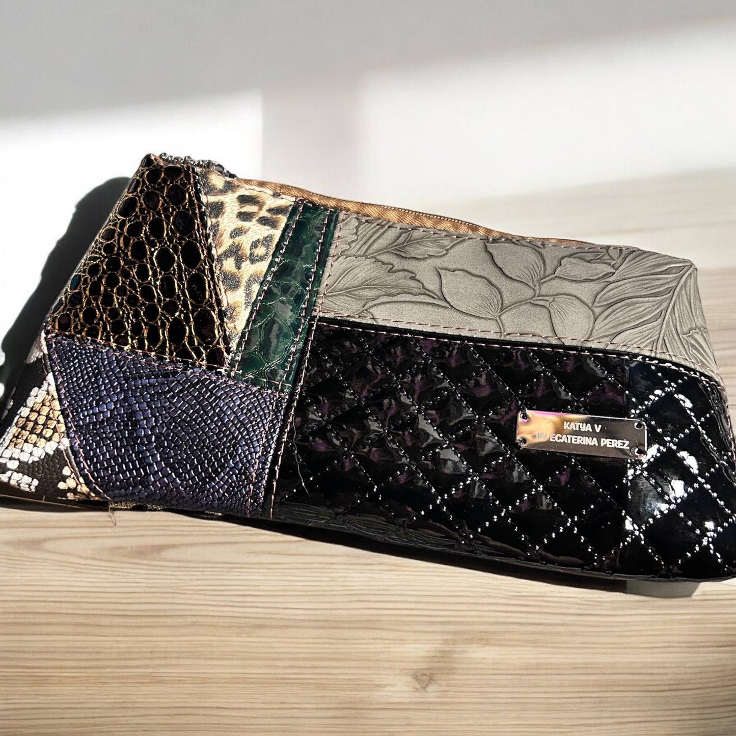 Zero Waste #3 Animal Edition Zipper Pouch, Accessory Pouch
