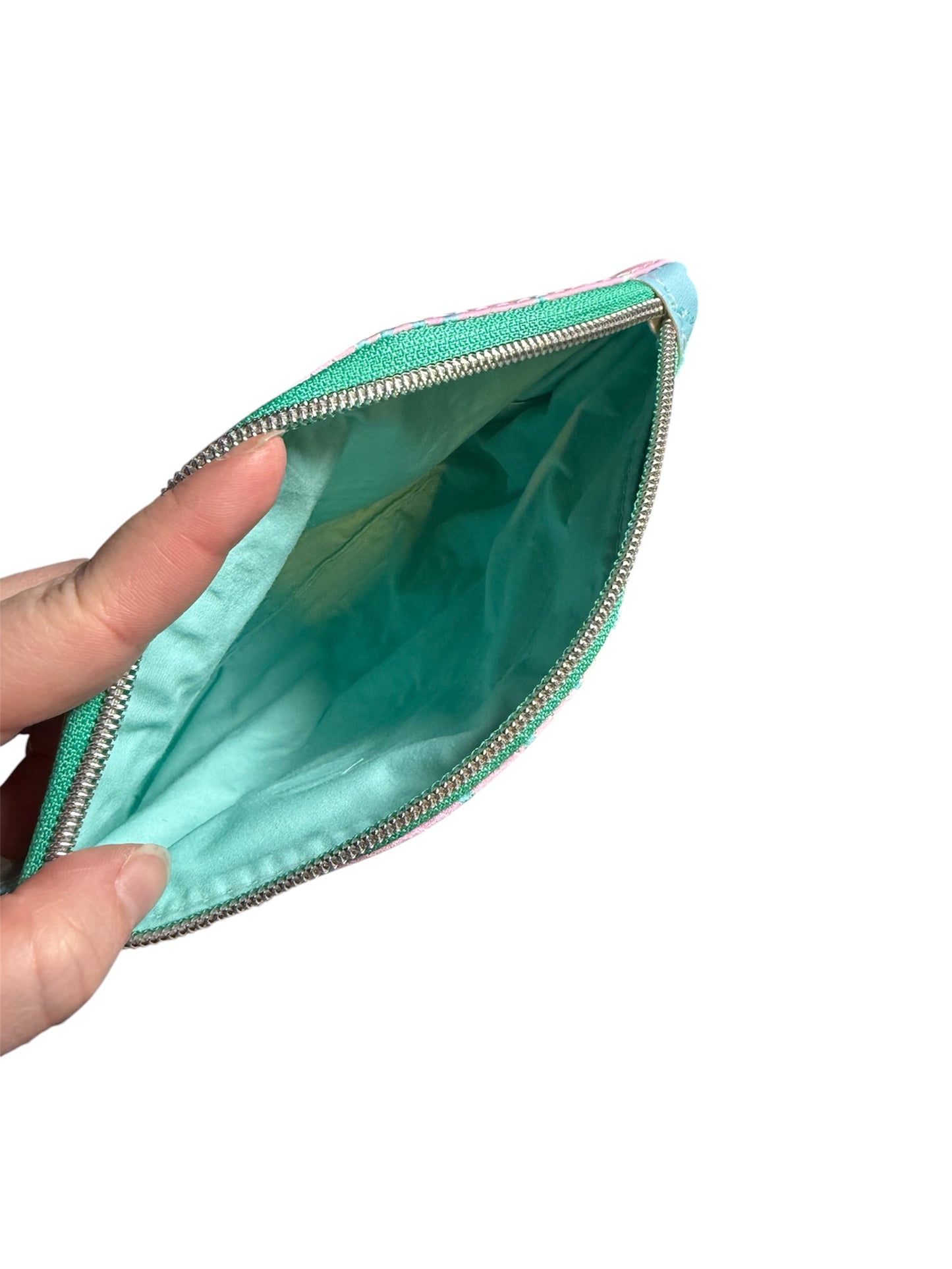 Mermaid Hearts, Chunky Zipper Pouch