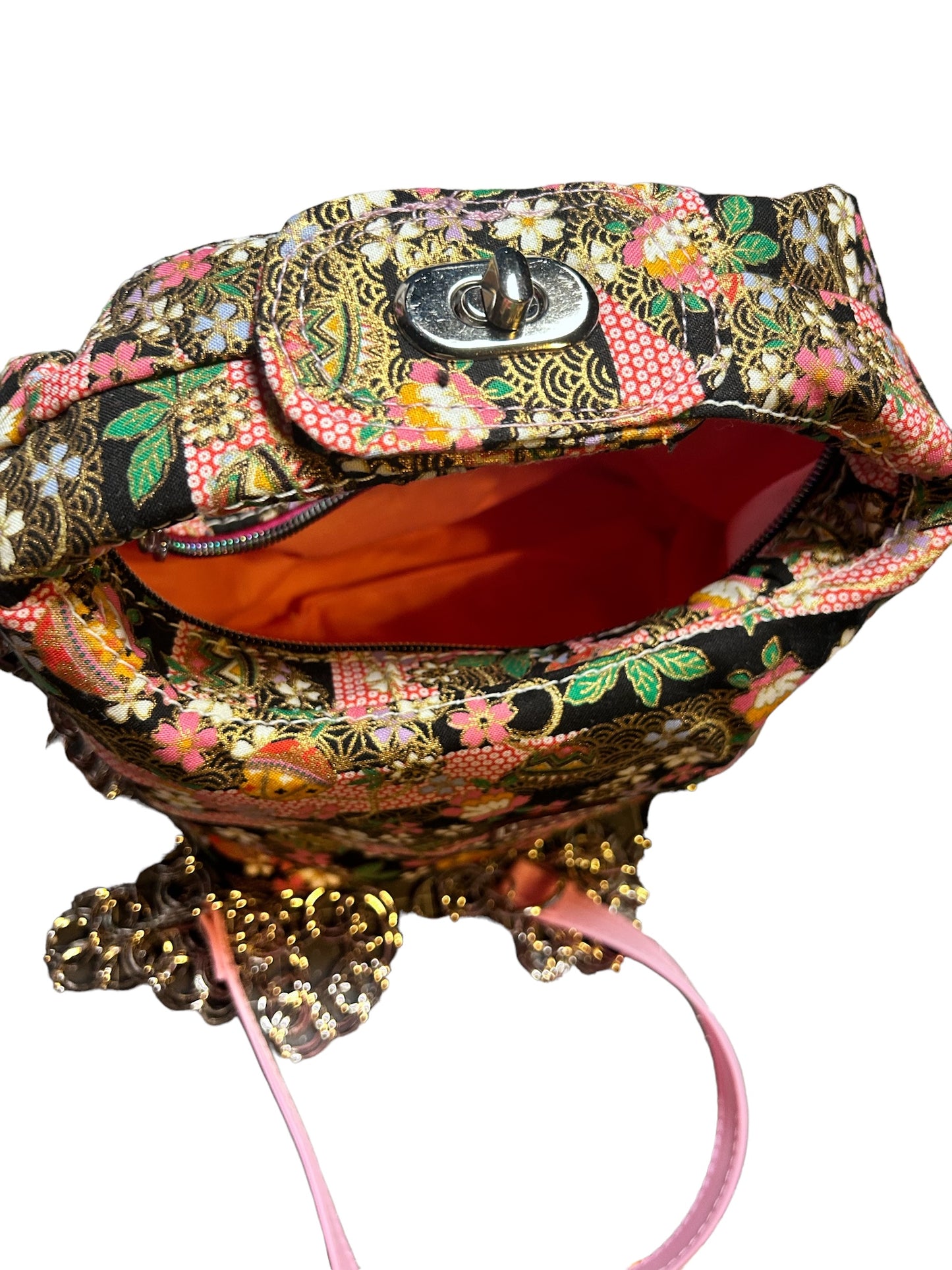 Little Flower Handbag w/ Chain Strap
