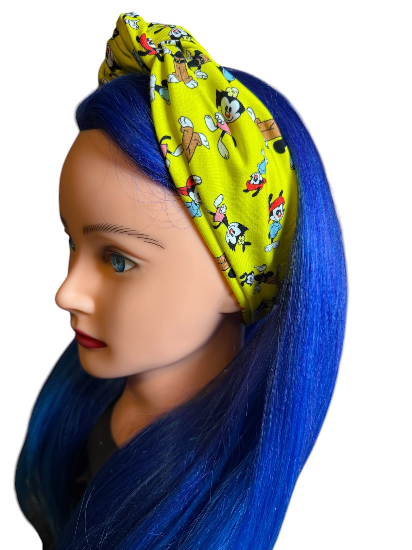 90s Nostalgia Toon Characters Knotted headband