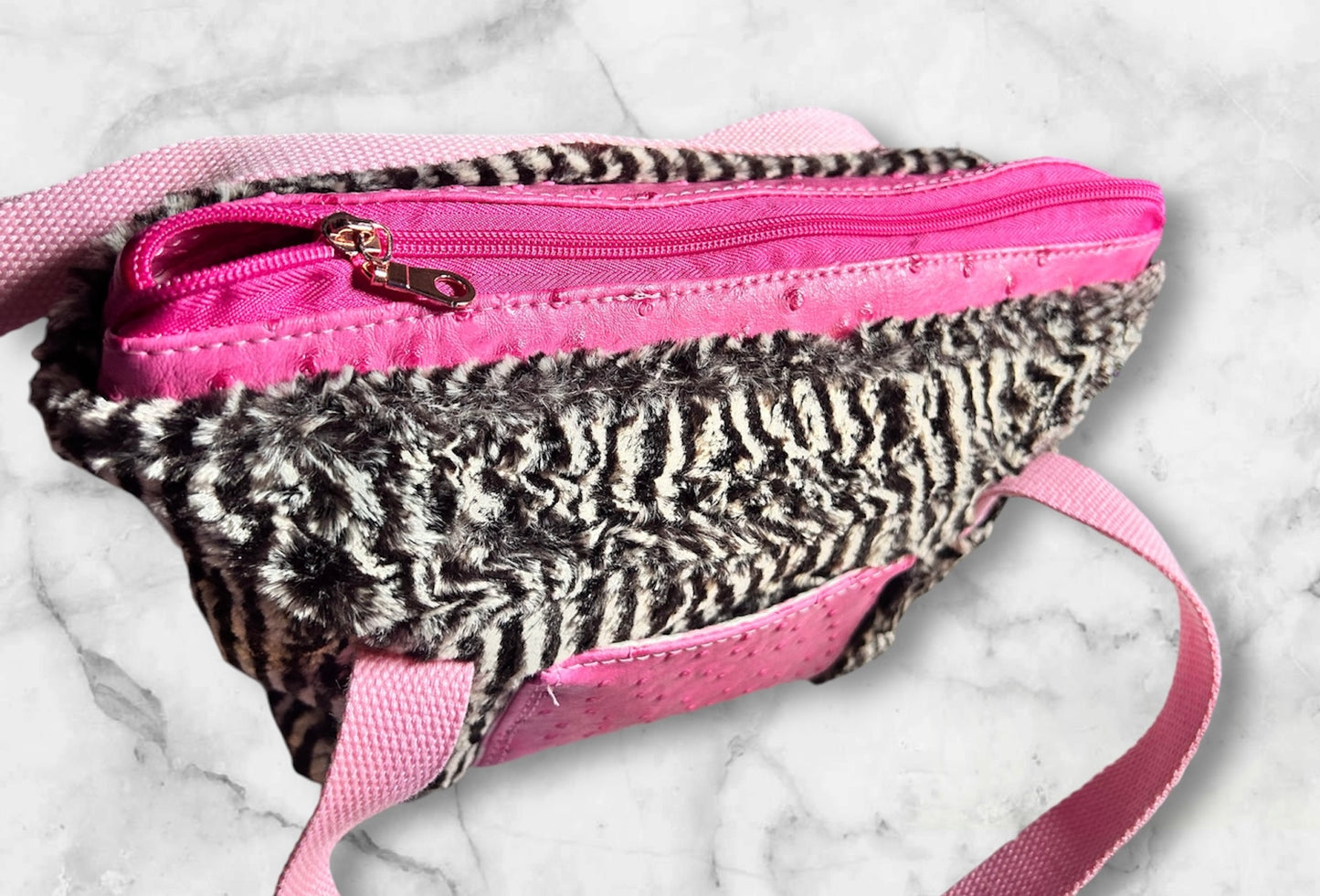 Faux Fur Mini Tote bag
