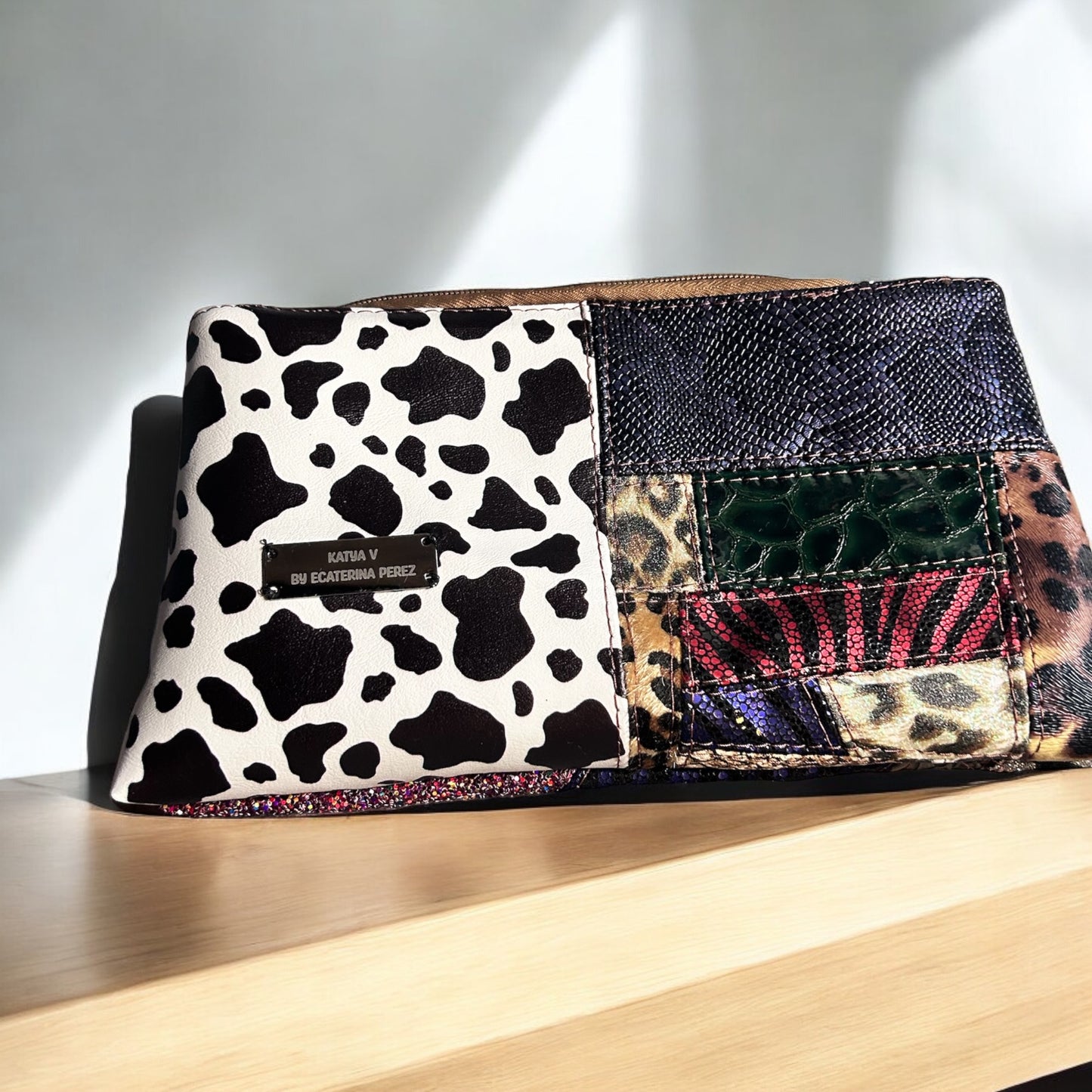 Zero Waste #5 Animal Edition Zipper Pouch, Accessory Pouch