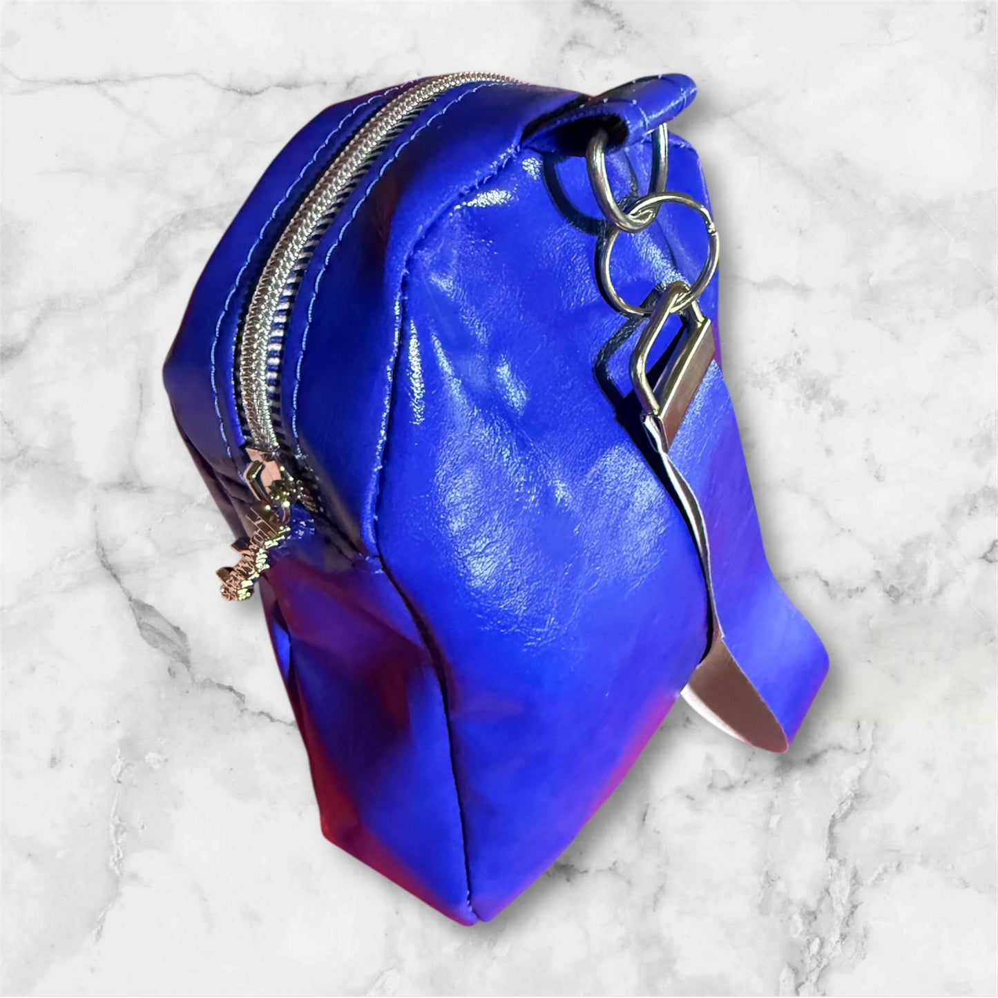 Cobalt Blue Mini Pack Wristlet, Mini Backpack