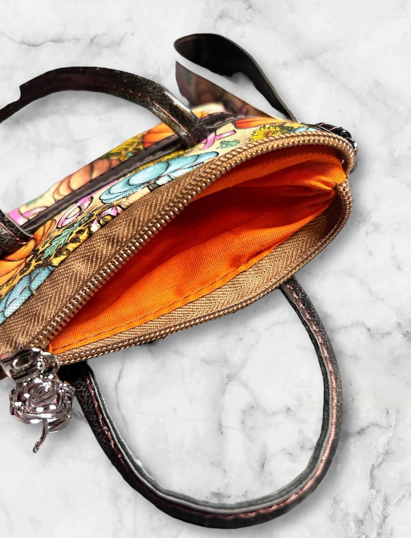 Breast Cancer Awareness Pumpkins Wristlet & Pouch Combo