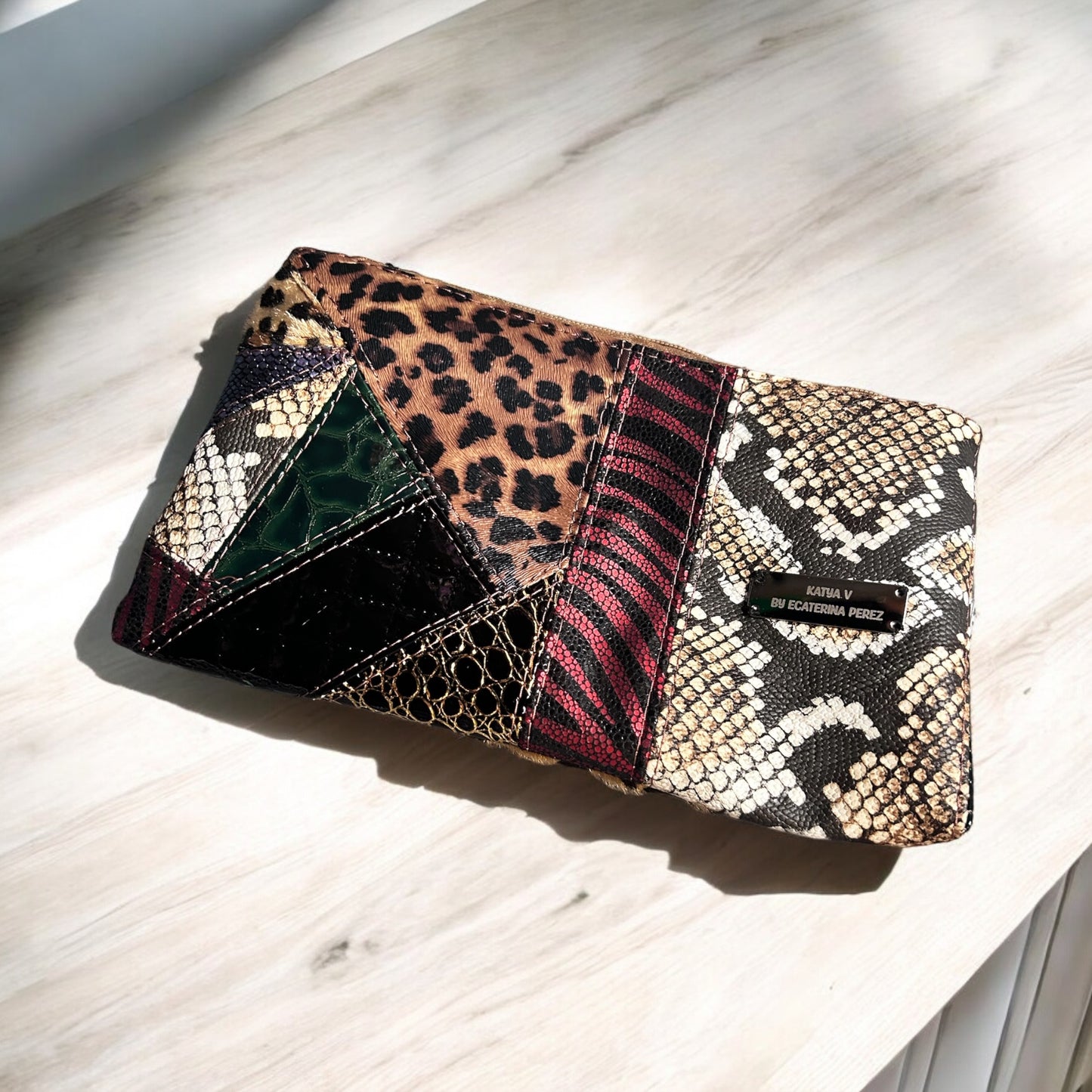Zero Waste #2 Animal Edition Zipper Pouch, Accessory Pouch