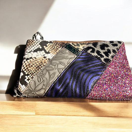 Zero Waste #5 Animal Edition Zipper Pouch, Accessory Pouch