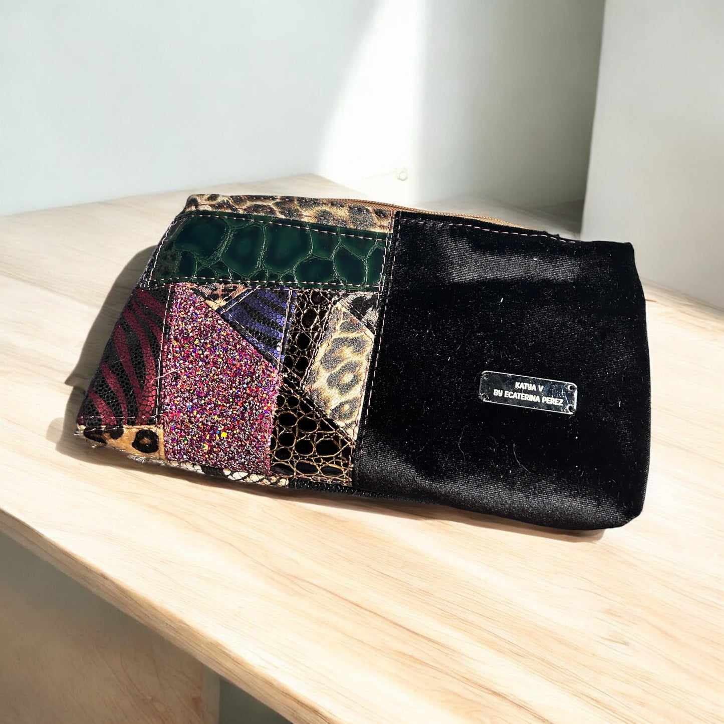 Zero Waste Animal Edition Zipper Pouch, Accessory Pouch