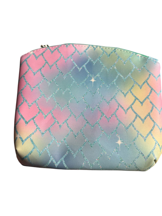 Mermaid Hearts, Chunky Zipper Pouch