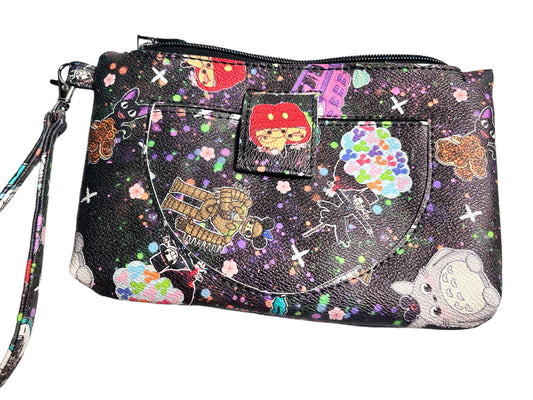 Anime Wristlet Pouch