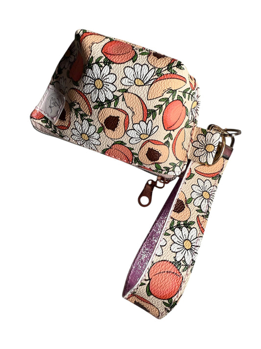 Peaches Keyfob & Pouch