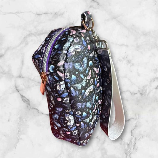 Butterflies Mini Pack Wristlet, Mini Backpack