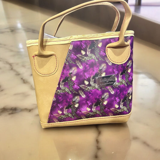 Cheetah Leaf Conceal Carry Handbag