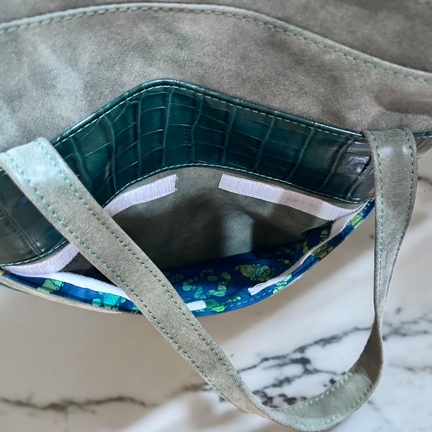 Slouch Croc Handbag
