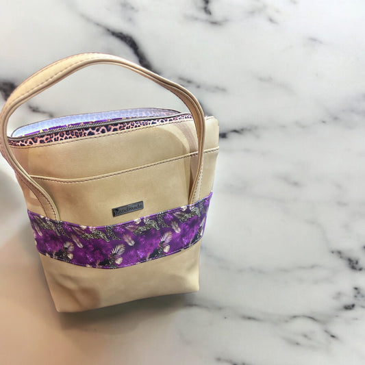 Cheetah Leaf Slouch Handbag