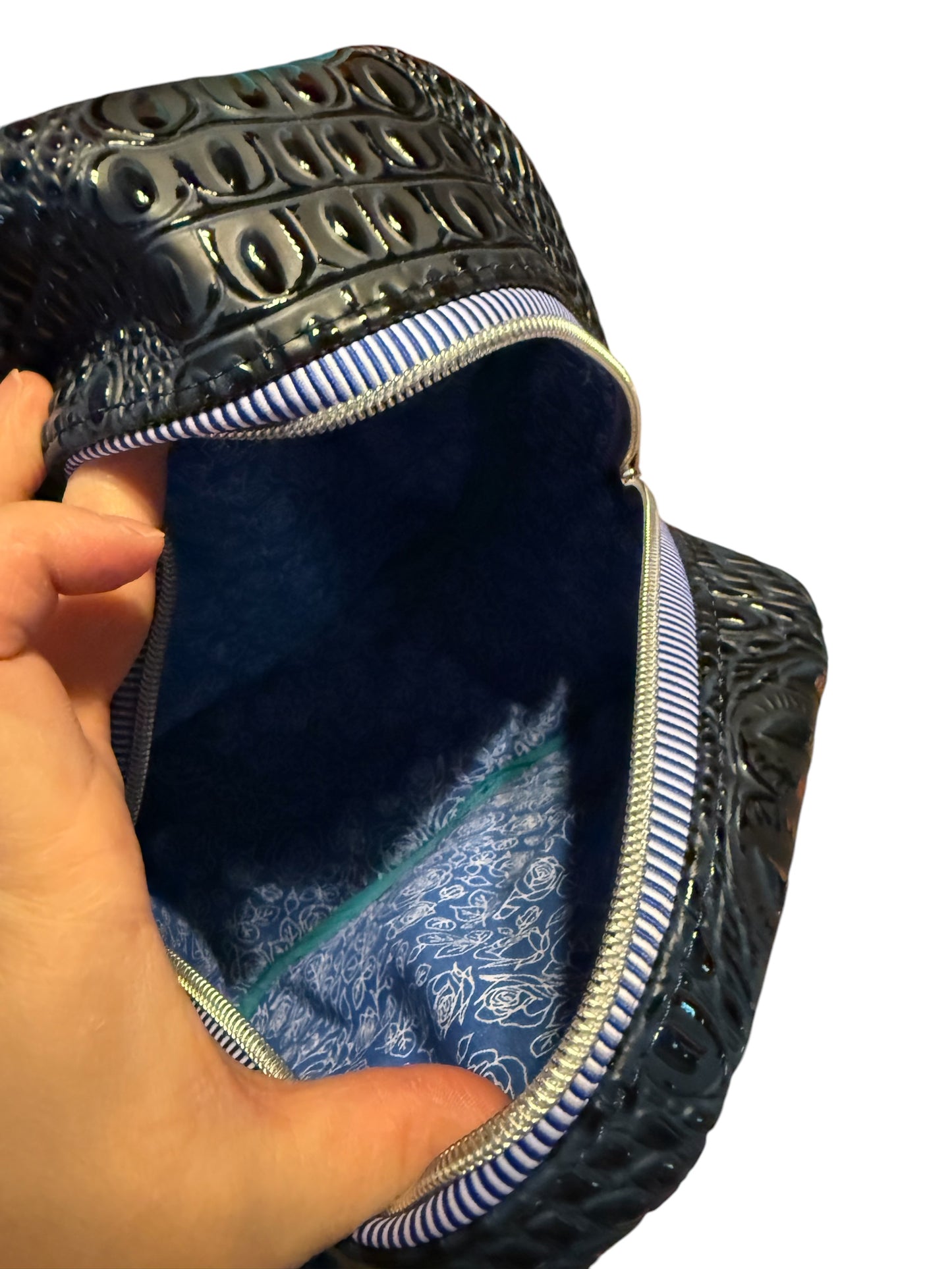 Blue Mushroom Mini Backpack