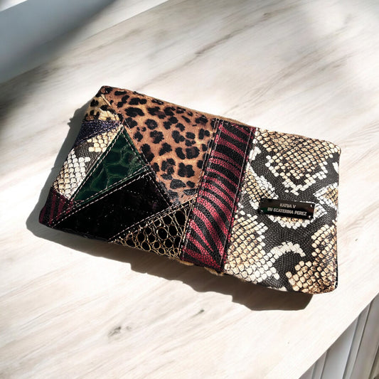 Zero Waste #2 Animal Edition Zipper Pouch, Accessory Pouch