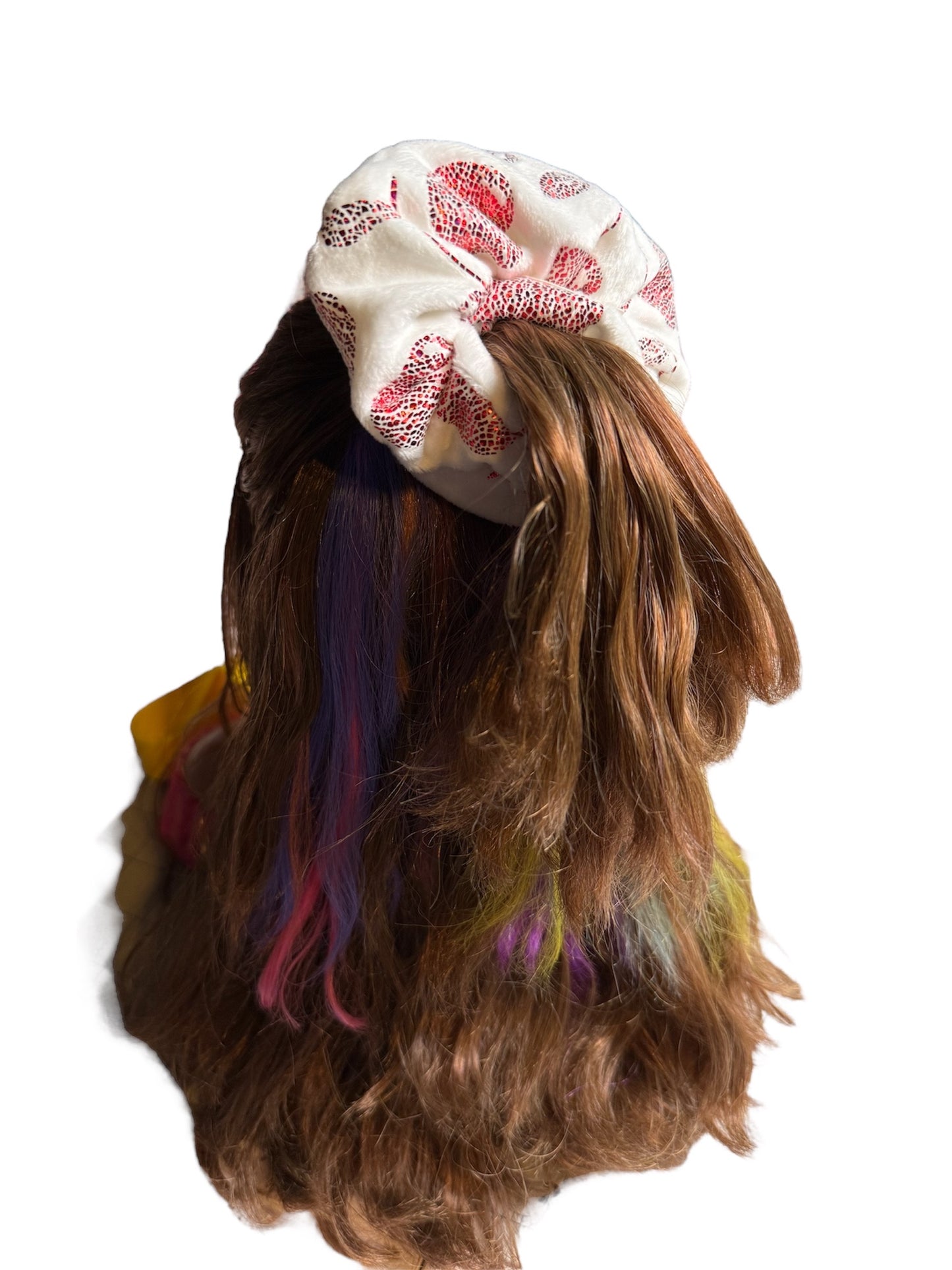 Cherry Plushie Scrunchie Medium Sized