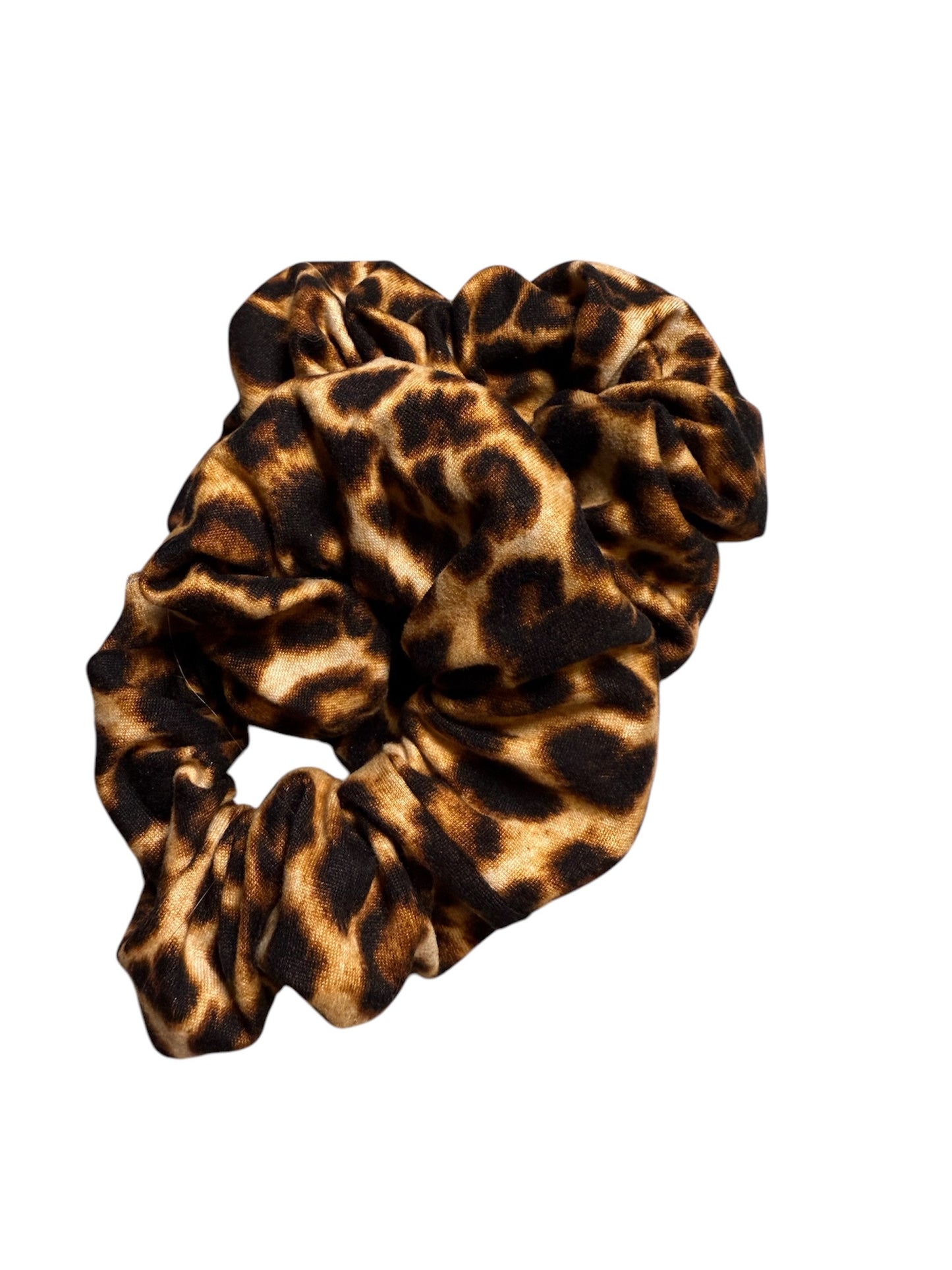 Cheetah Scrunchie Medium Sized