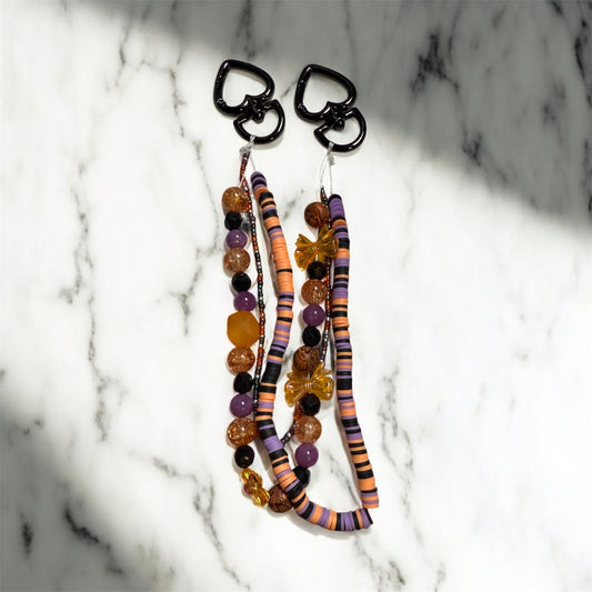 Halloween Purse Beads, Chain Decor, Purse Decor
