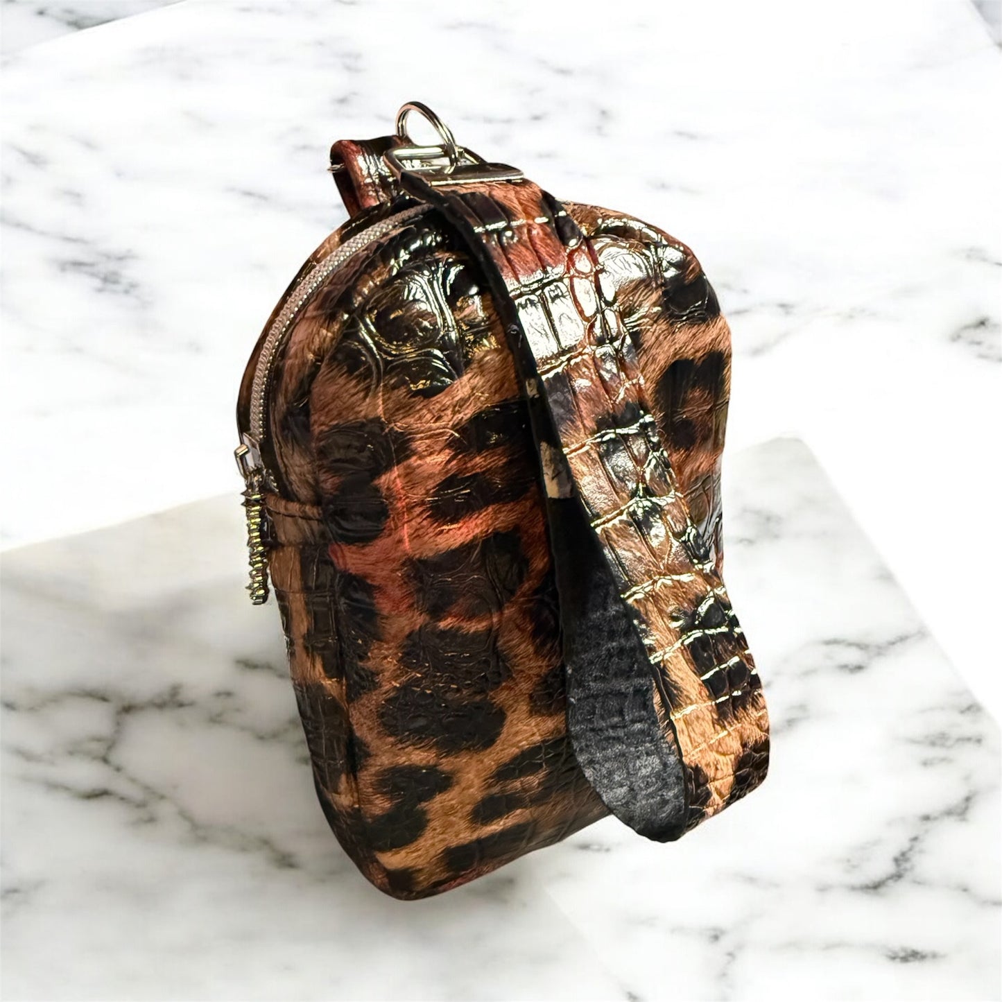 Cheetah Mini Pack Wristlet, Mini Backpack (Copy)